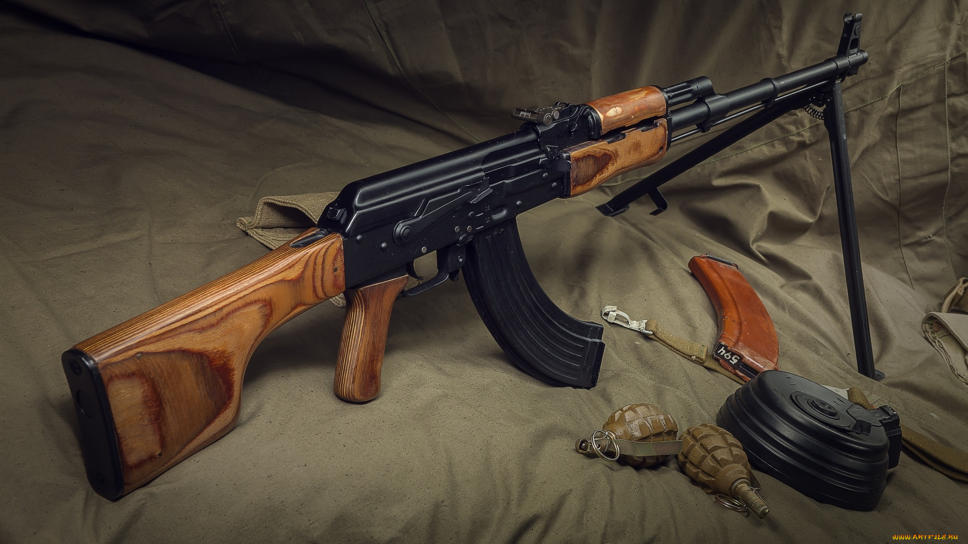 оружие, автоматы, machine, gun, rpk, рпк, weapon, пулемёт