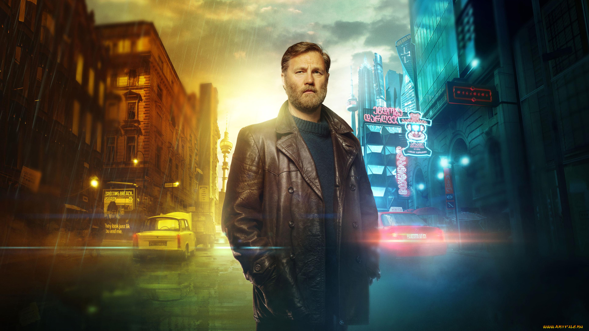 the, city, and, the, city, , 2018, кино, фильмы, -unknown, , другое, криминал, фантастика, город, и, детектив, постер, мини, сериал, фэнтези, драма, david, morrissey, inspector, borlu