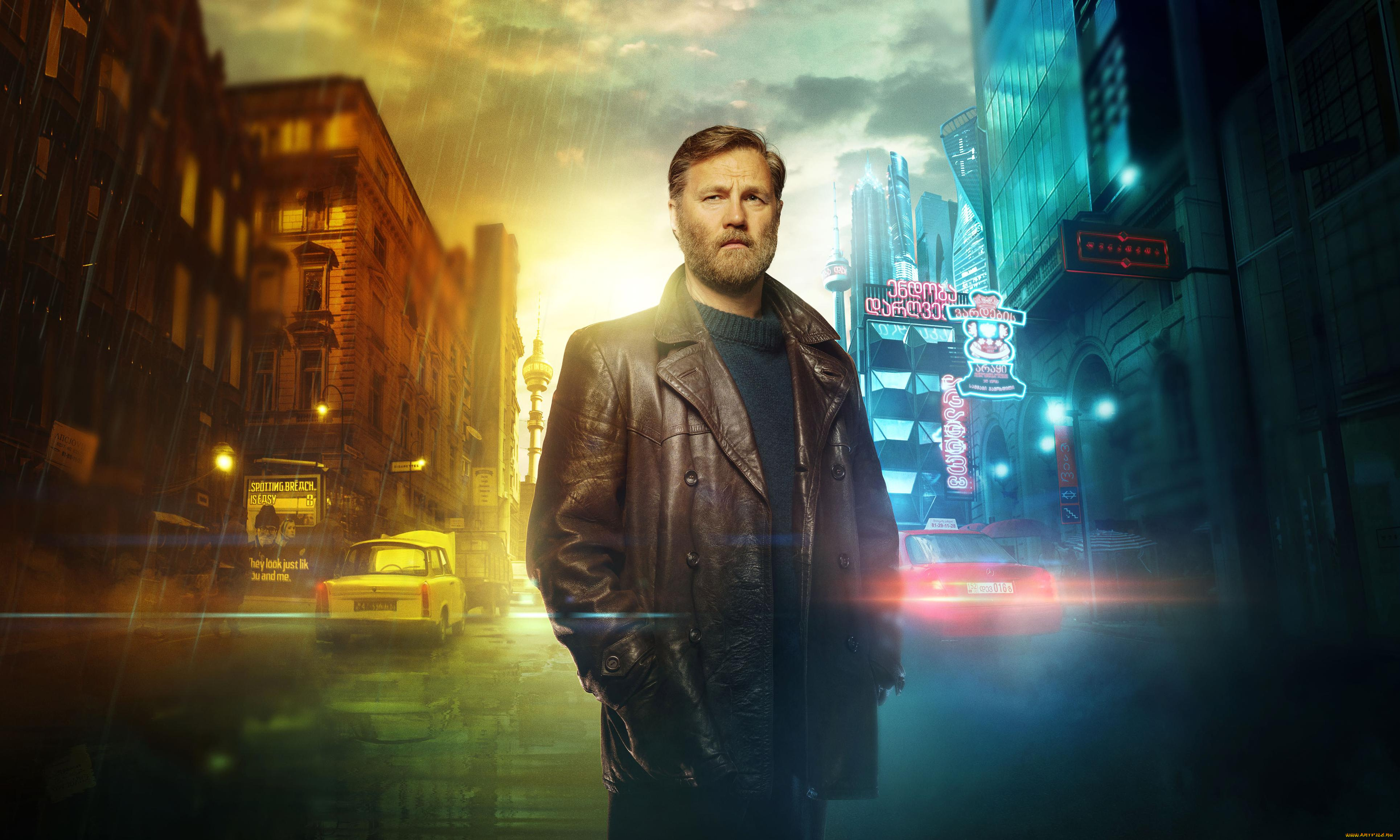 the, city, and, the, city, , 2018, кино, фильмы, -unknown, , другое, криминал, фантастика, город, и, детектив, постер, мини, сериал, фэнтези, драма, david, morrissey, inspector, borlu