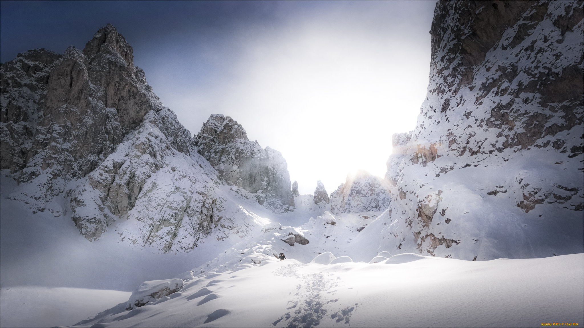 природа, горы, простор