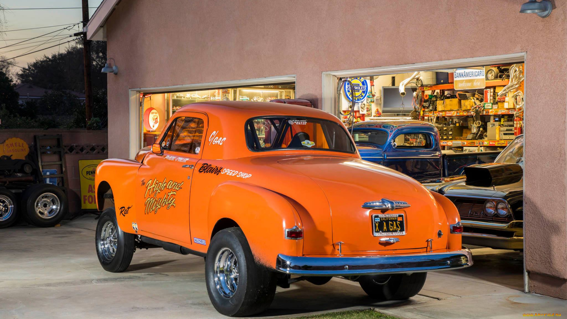 автомобили, custom, classic, car, gasser