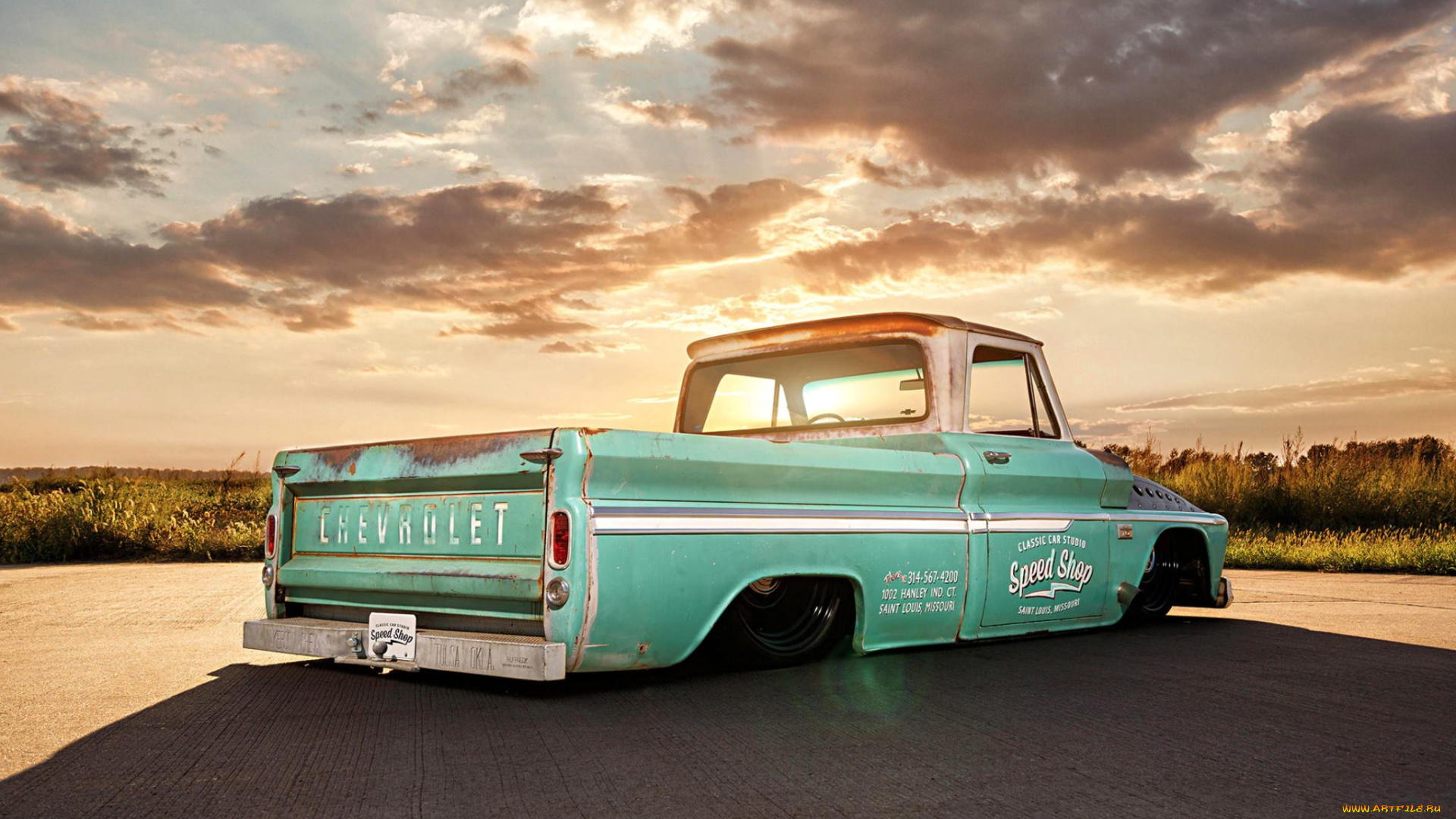 автомобили, custom, pick-up, chevrolet