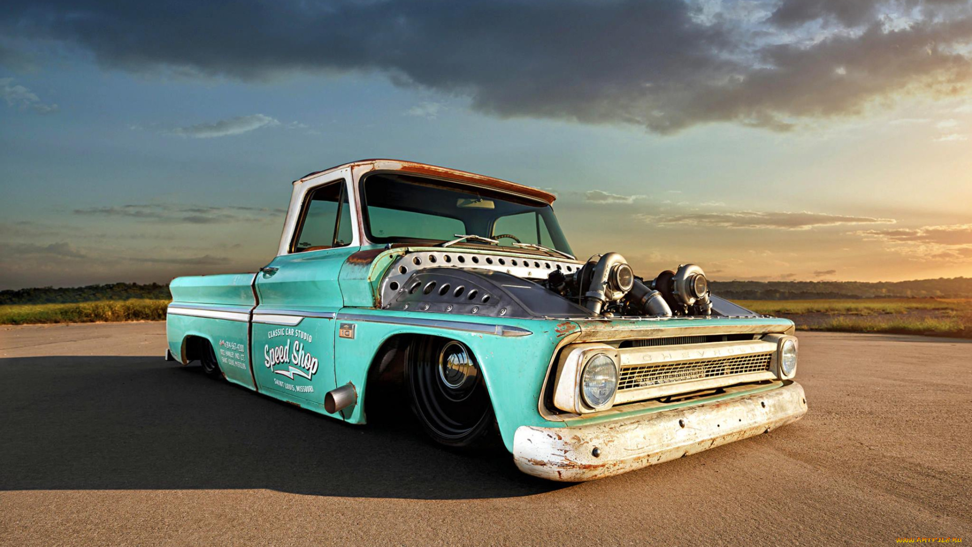 автомобили, custom, pick-up, chevrolet