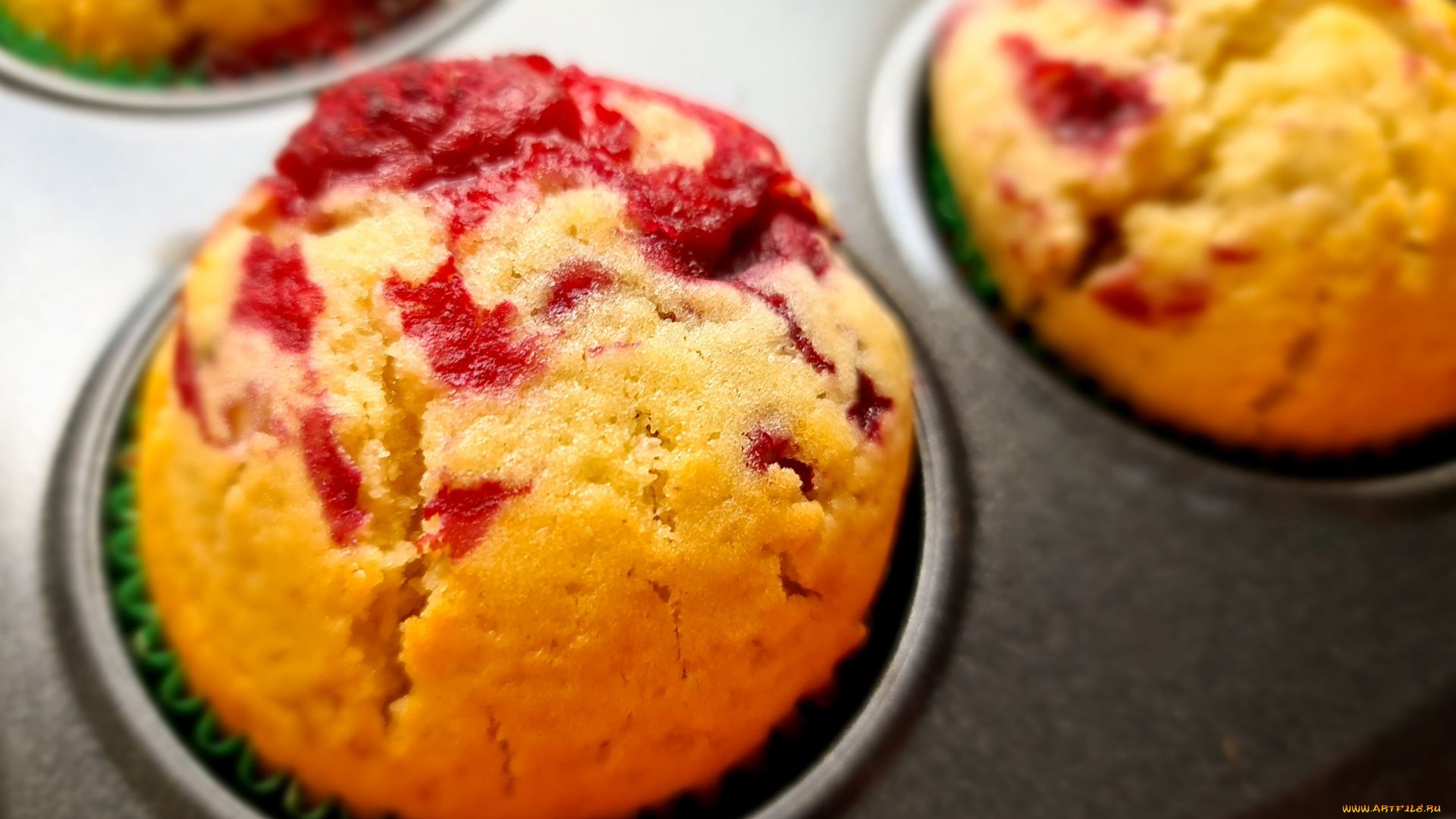 еда, пирожные, , кексы, , печенье, ягодные, кексы