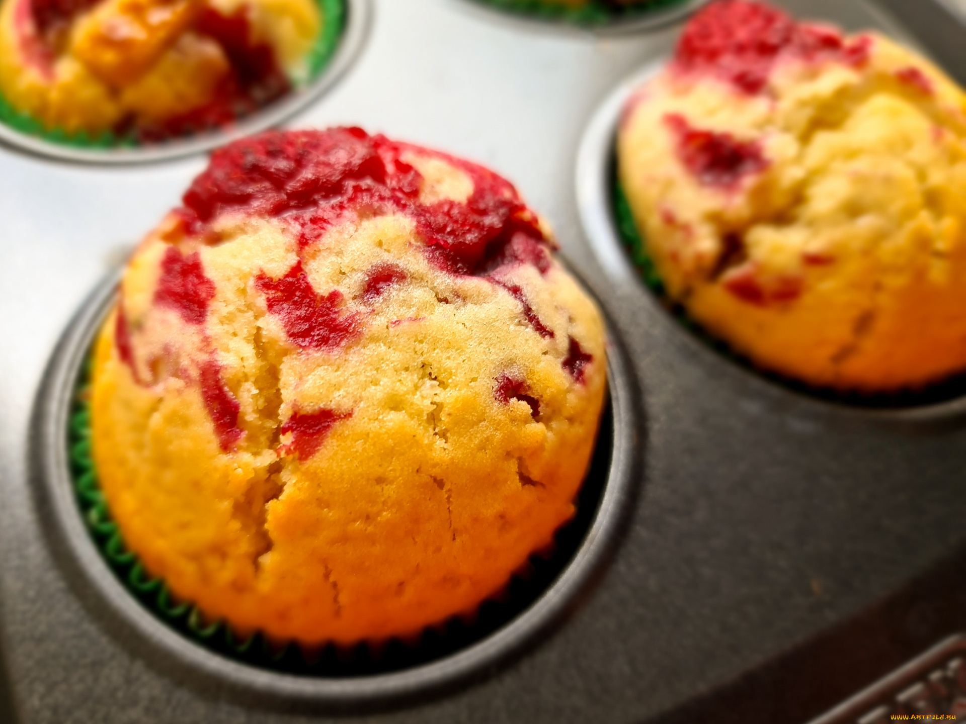 еда, пирожные, , кексы, , печенье, ягодные, кексы