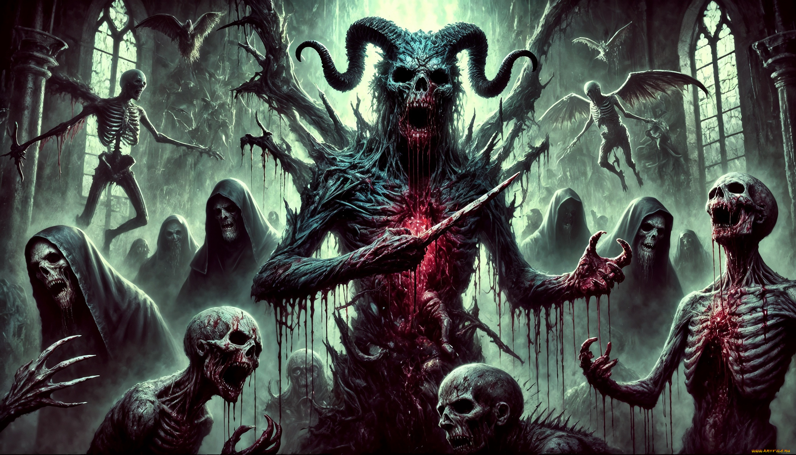 фэнтези, демоны, демон