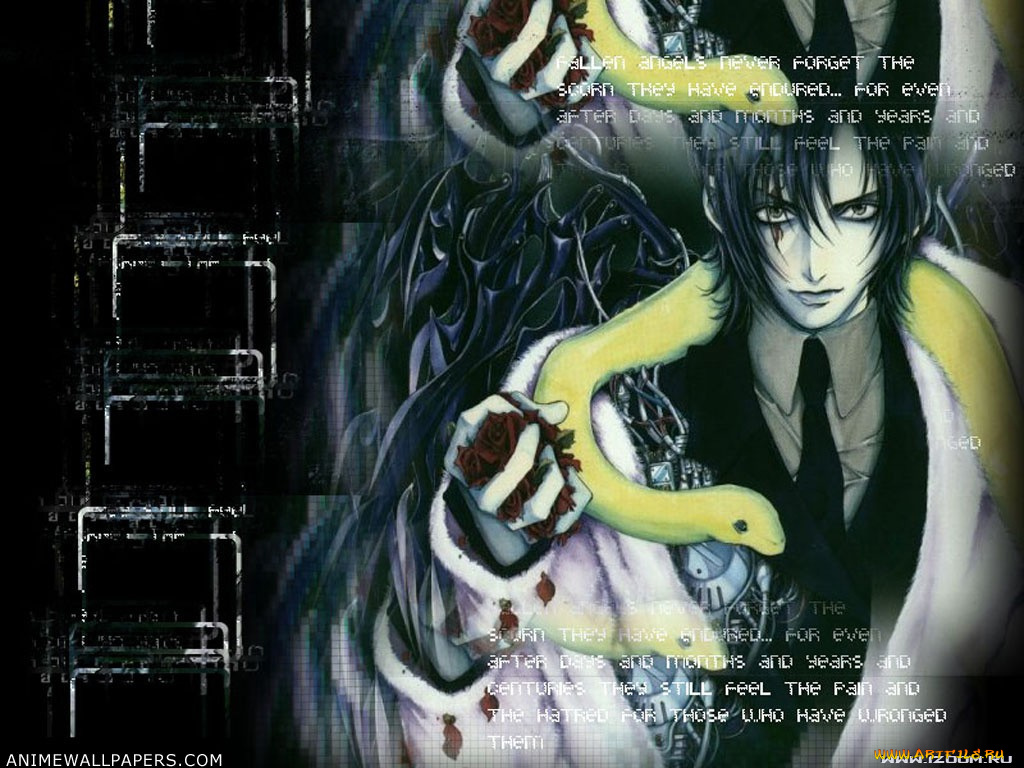 аниме, angel, sanctuary