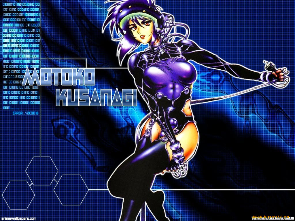 аниме, ghost, in, the, shell