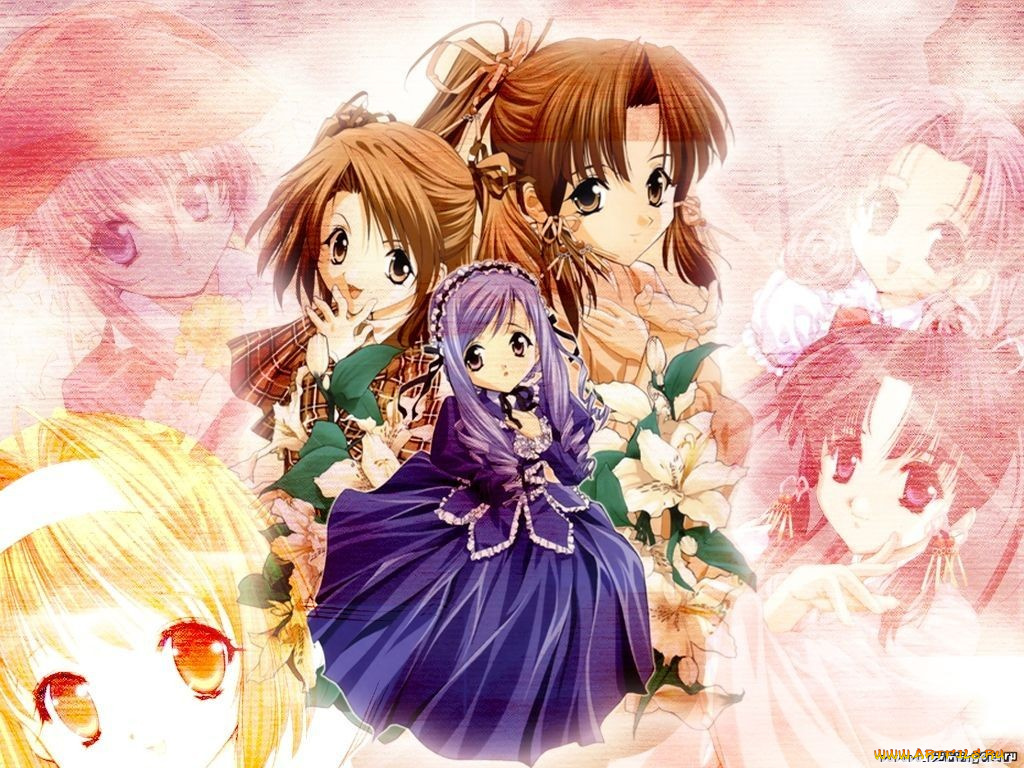 аниме, sister, princess