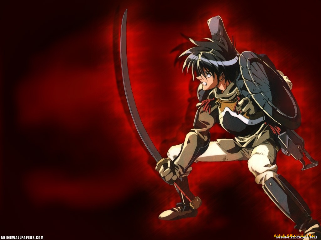 аниме, weapon, blood, technology