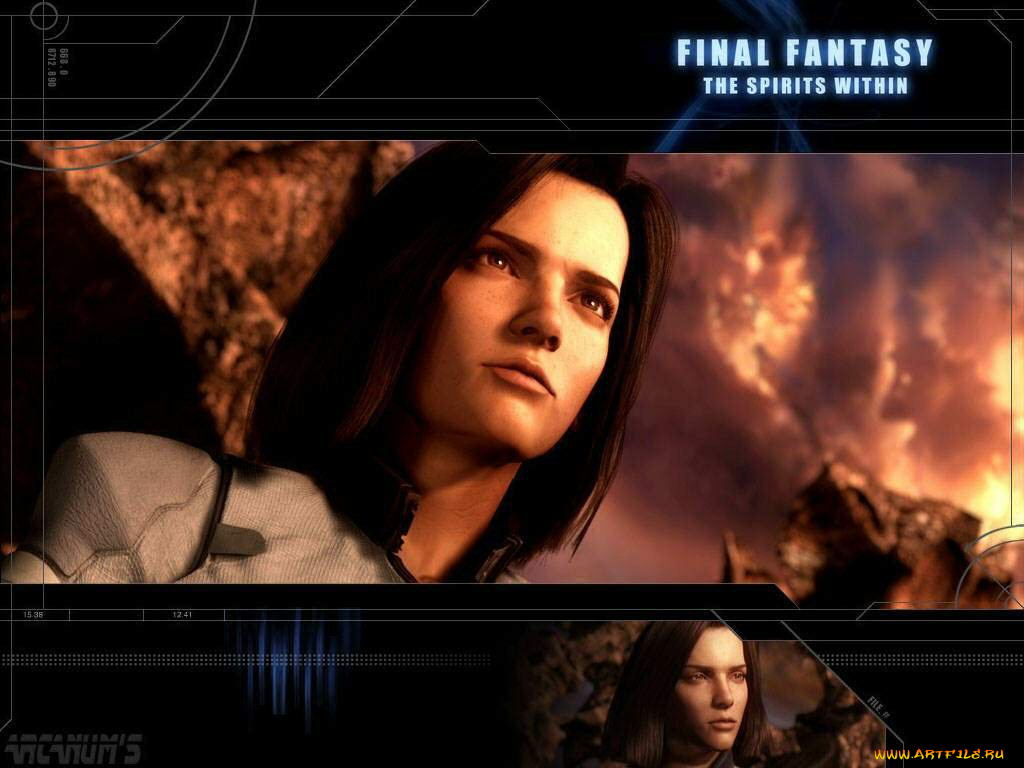 кино, фильмы, final, fantasy, the, spirits, within