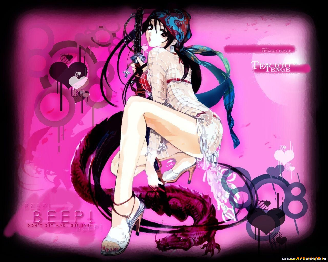 аниме, tenjou, tenge