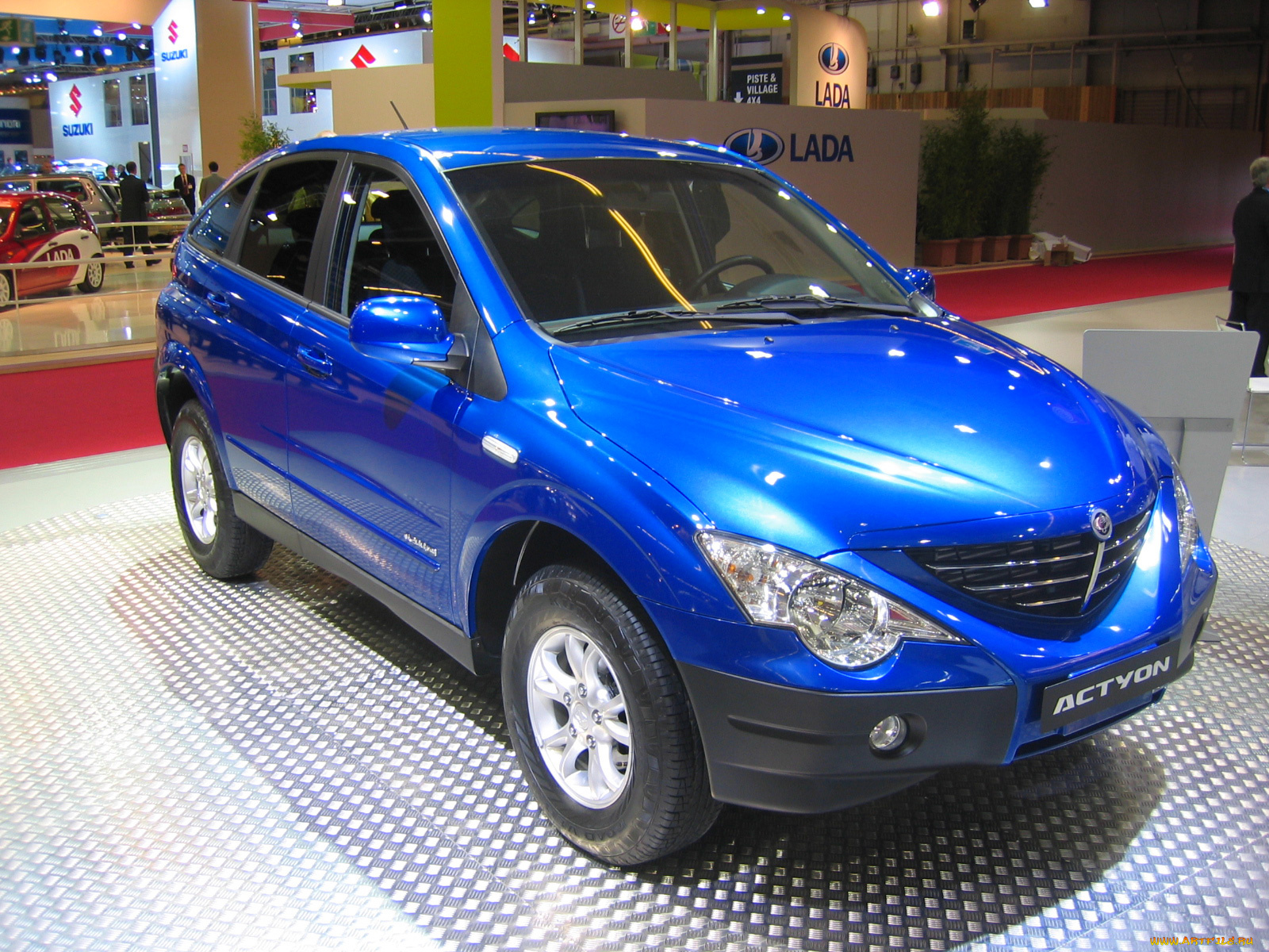 ssang, yong, actyon, автомобили, выставки, уличные, фото