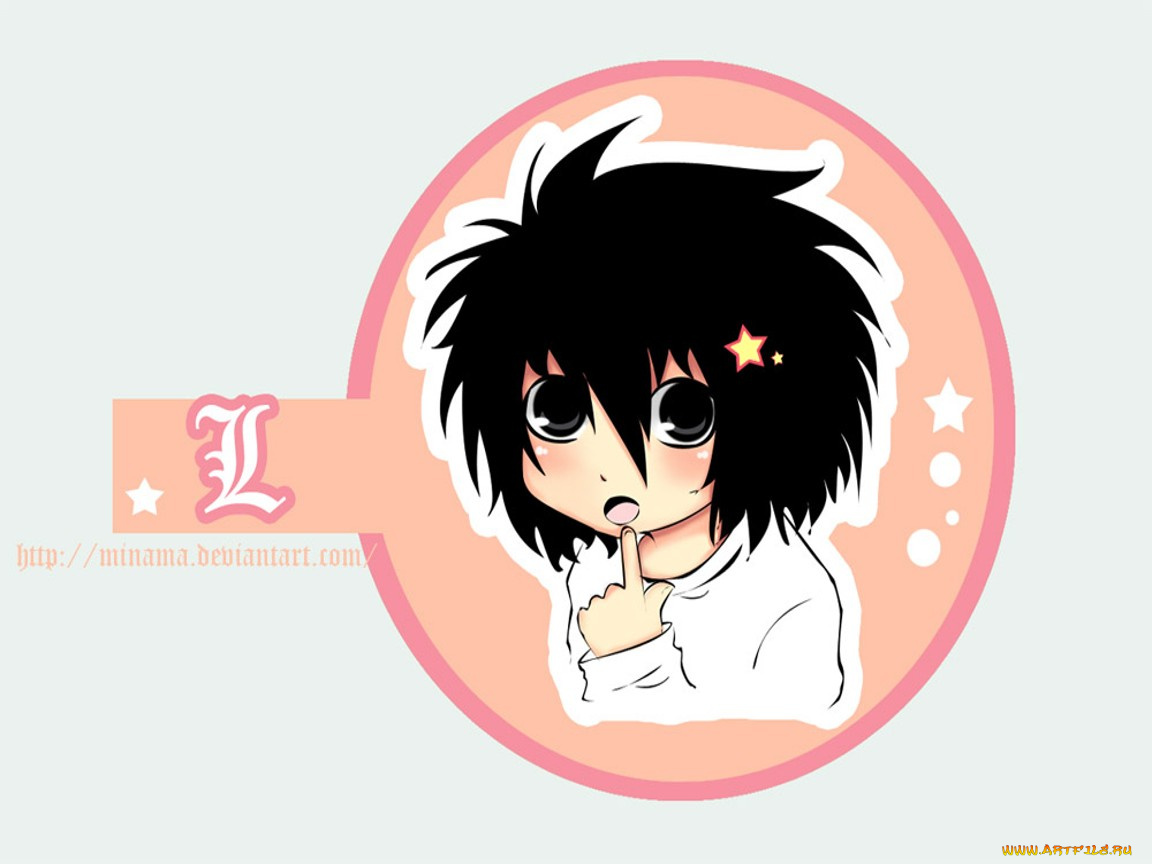 аниме, death, note