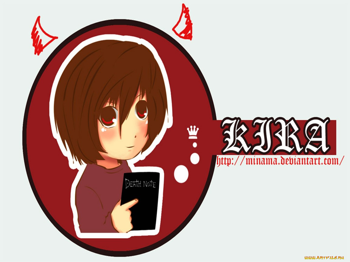 аниме, death, note