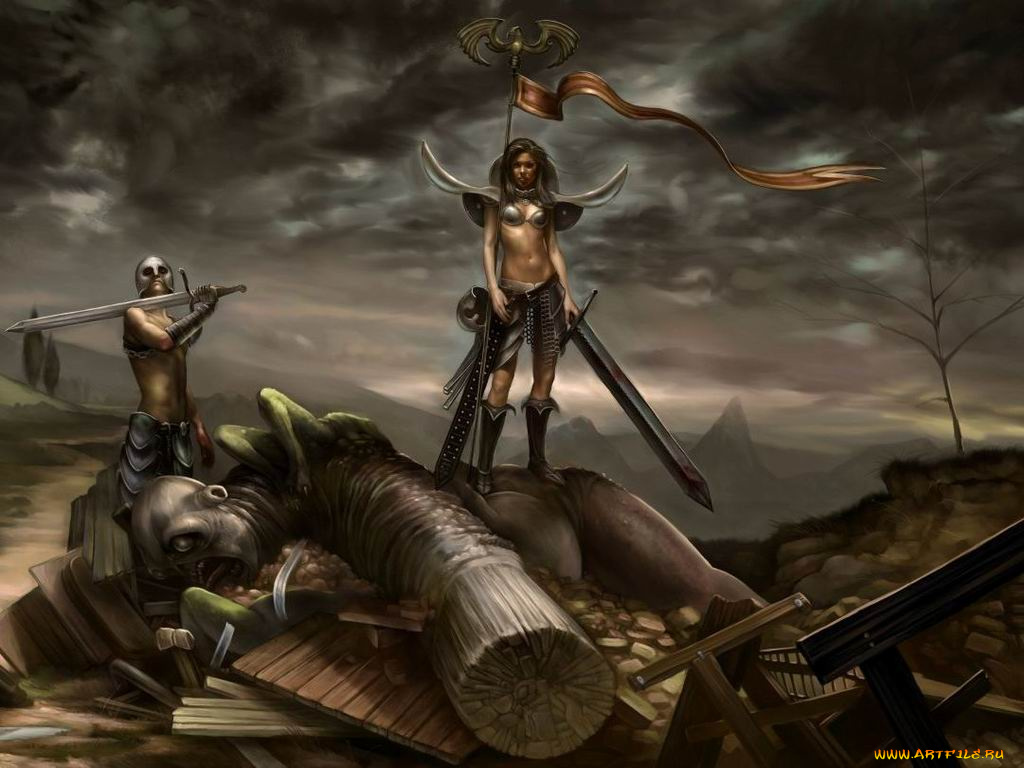 фэнтези, девушки