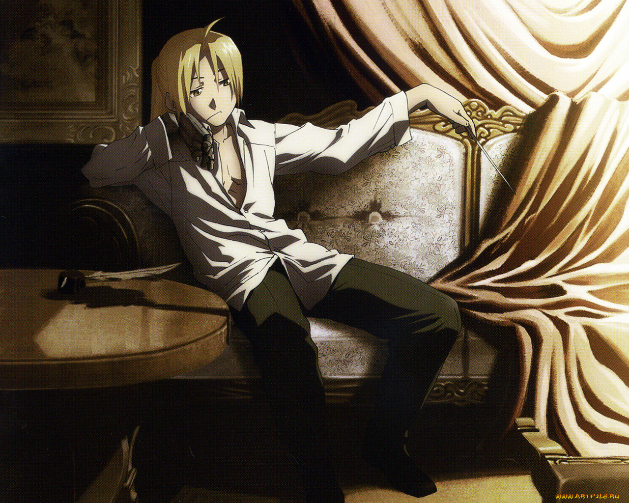 аниме, fullmetal, alchemist