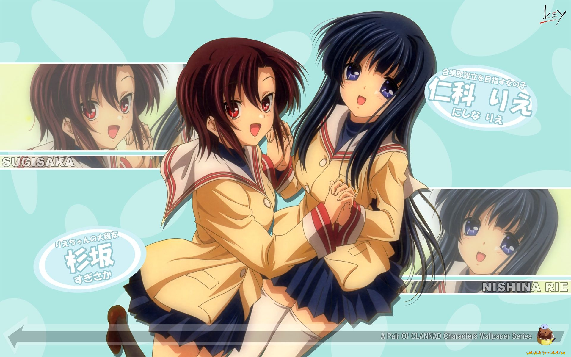 аниме, clannad