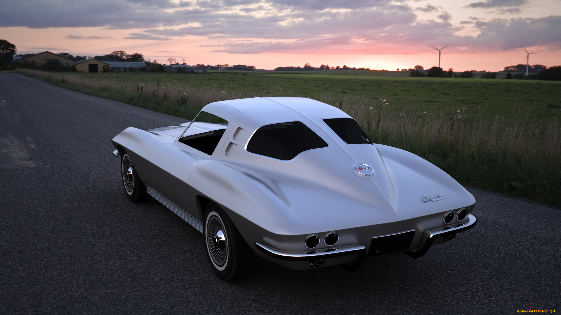 автомобили, corvette