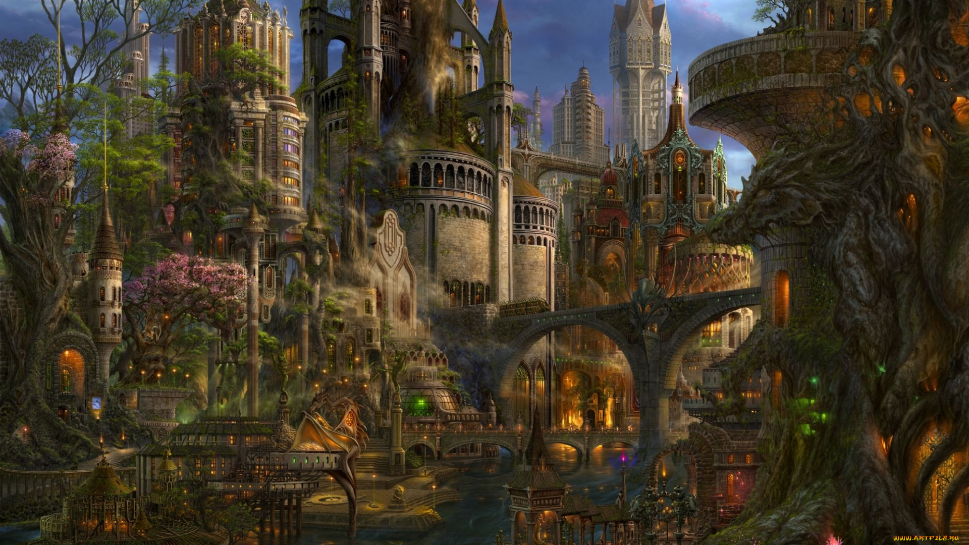 фэнтези, замки