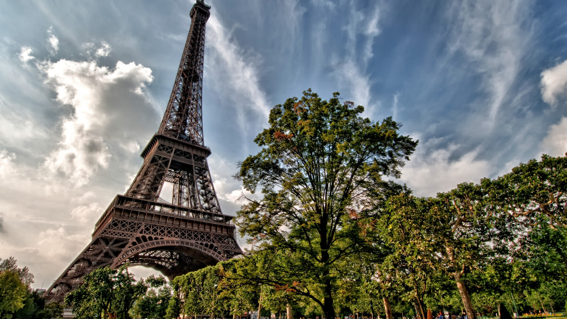 города, париж, франция