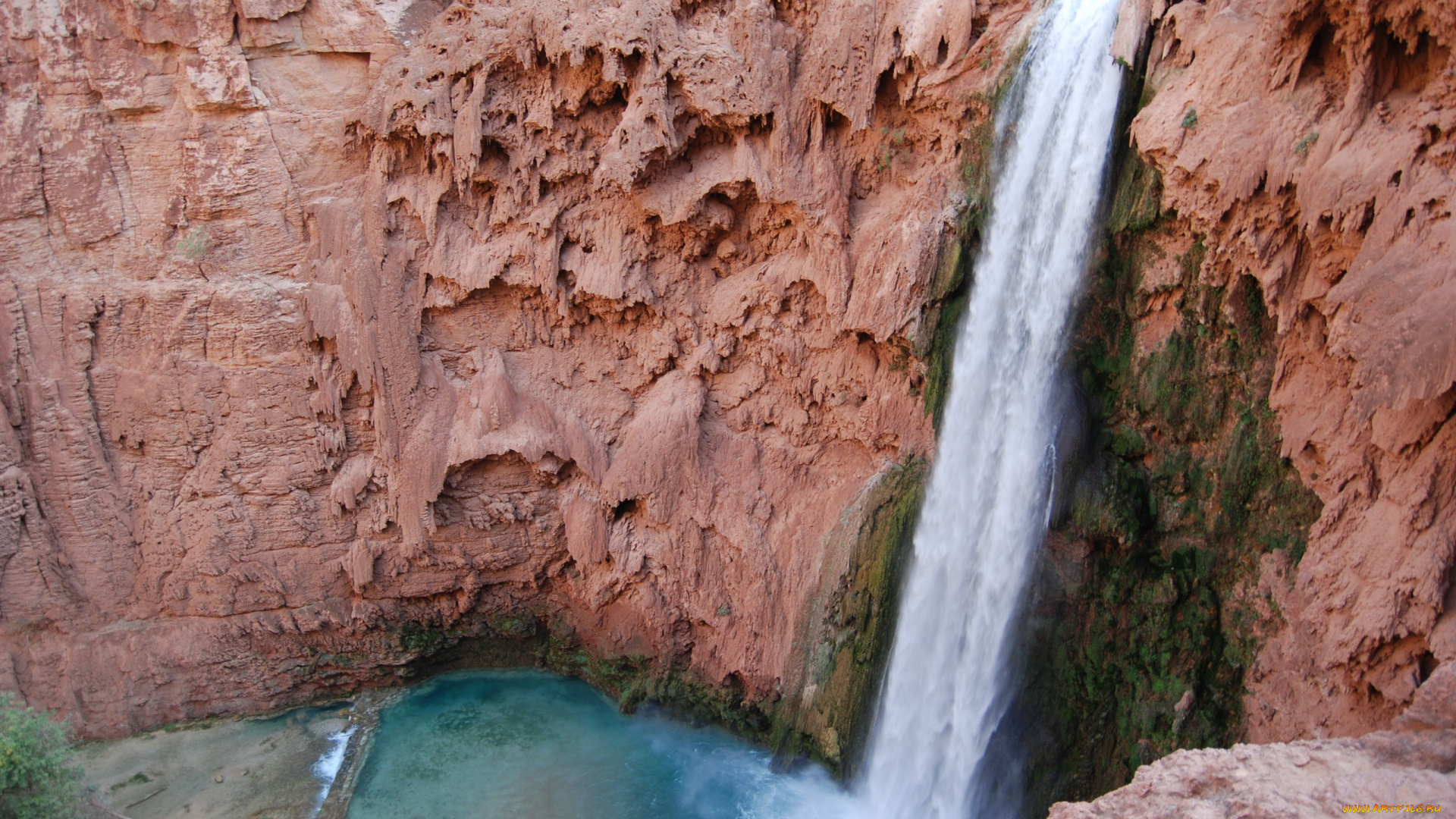 природа, водопады