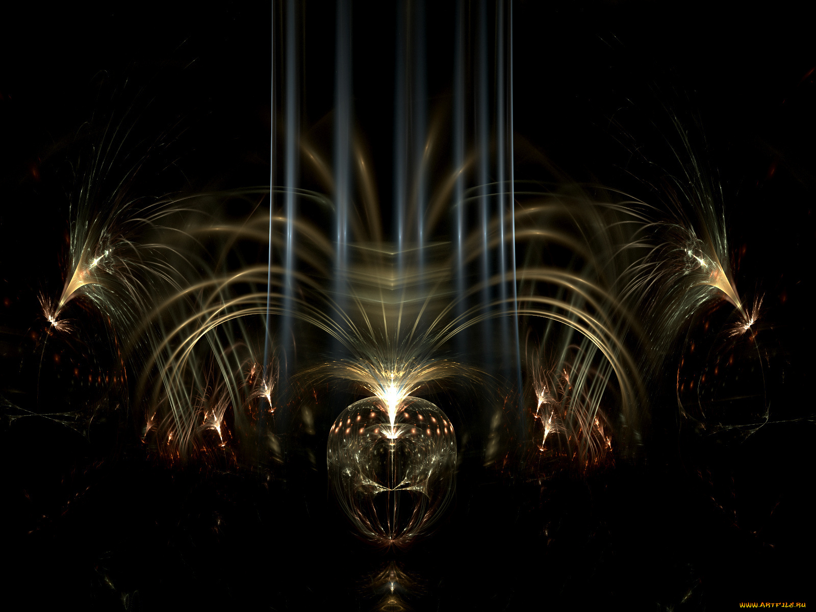 3д, графика, fractal, фракталы, узор