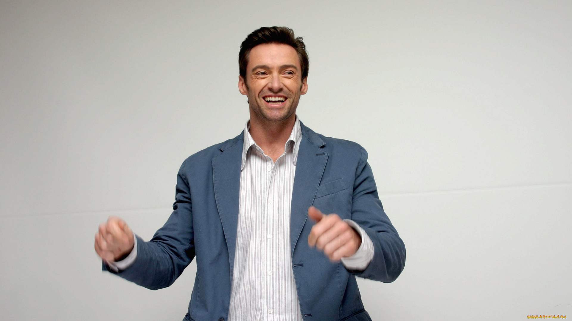 hugh, jackman, мужчины, актер, улыбка, красавец, талант, смех, smile