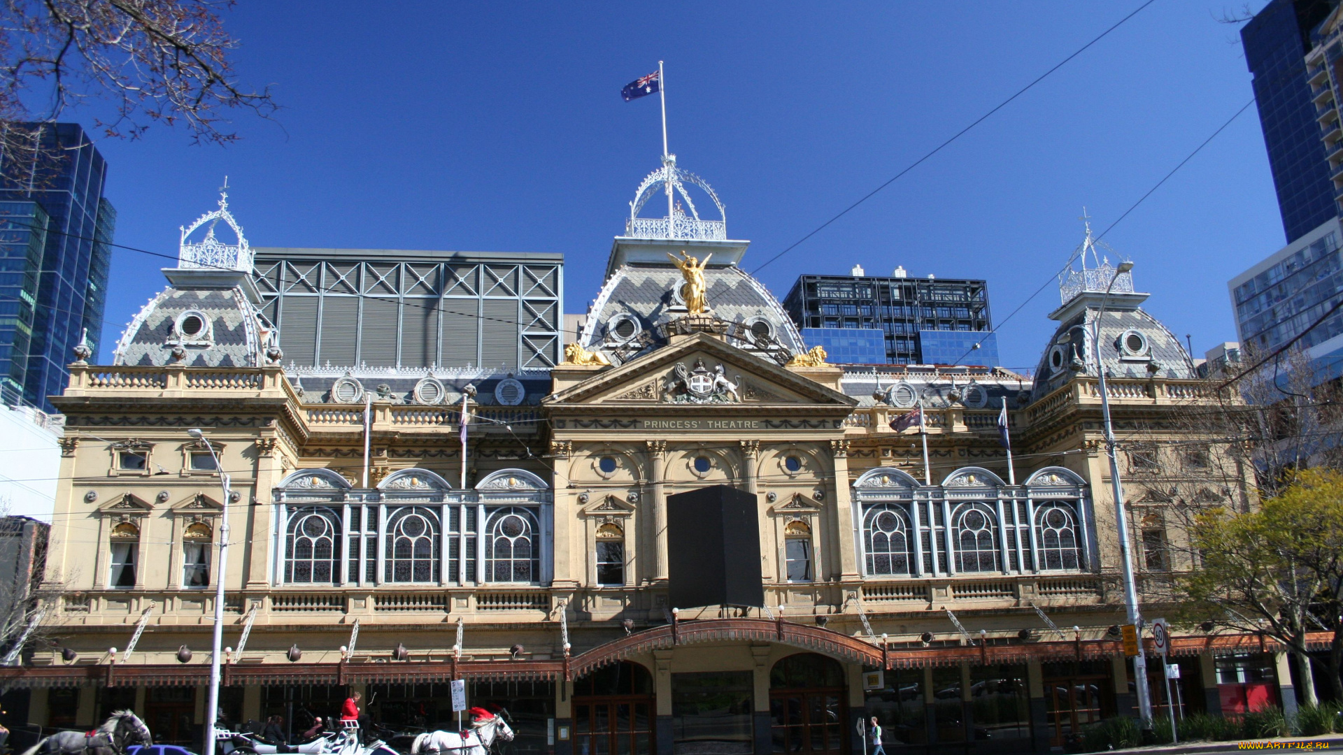 princess, theatre, melbourne, города, здания, дома, театр, мельбурн, австралия