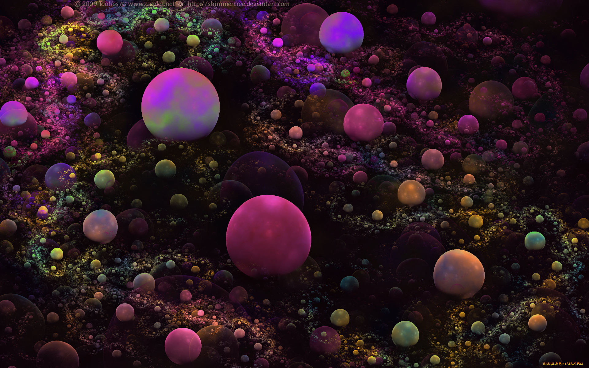 3д, графика, fractal, фракталы, фон, узор, тёмный