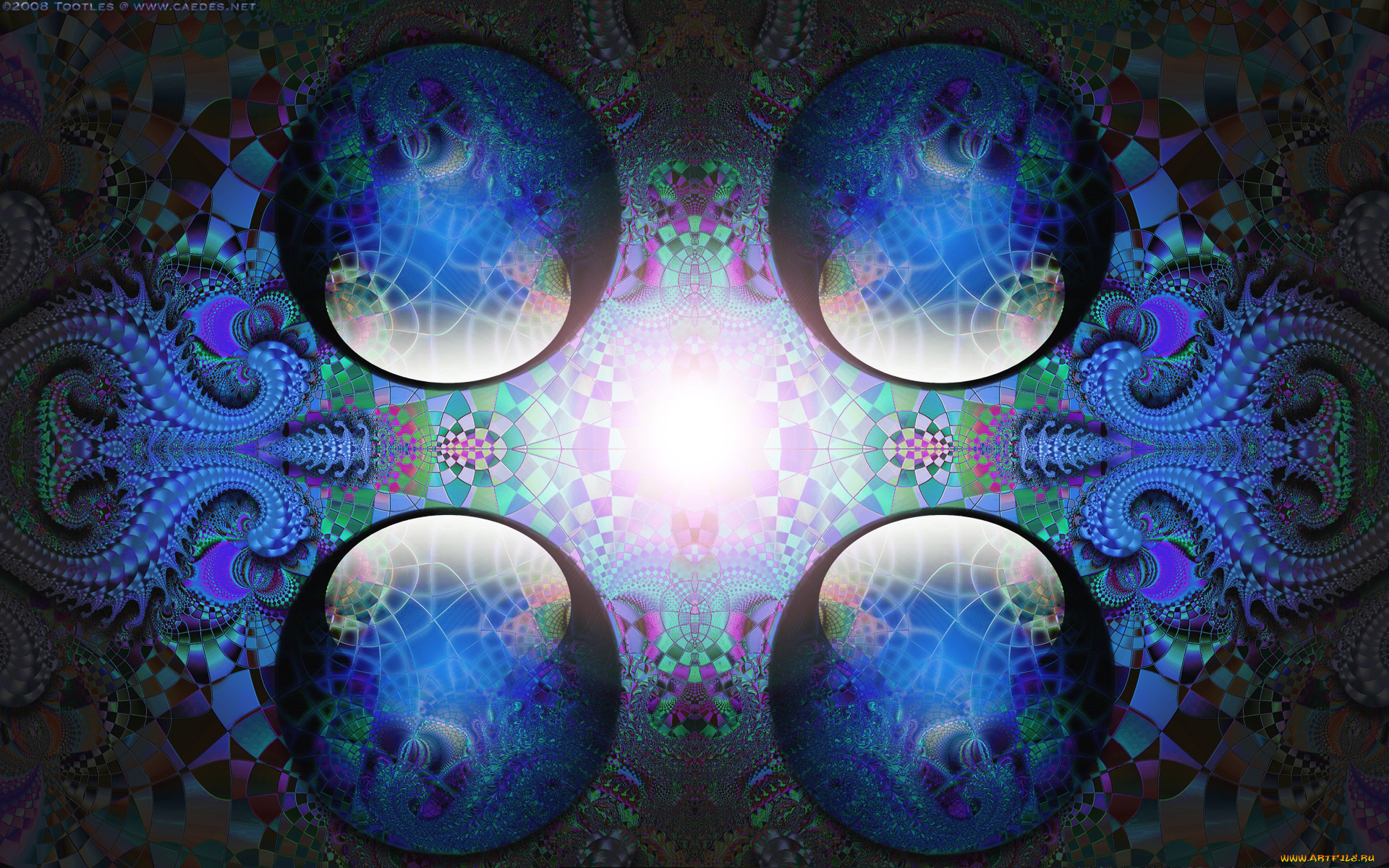 3д, графика, fractal, фракталы, узор