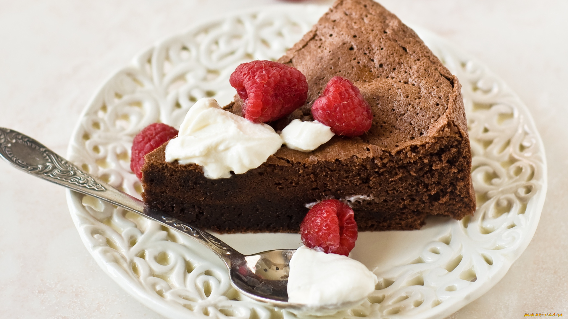 еда, пирожные, кексы, печенье, торт, малина, крем