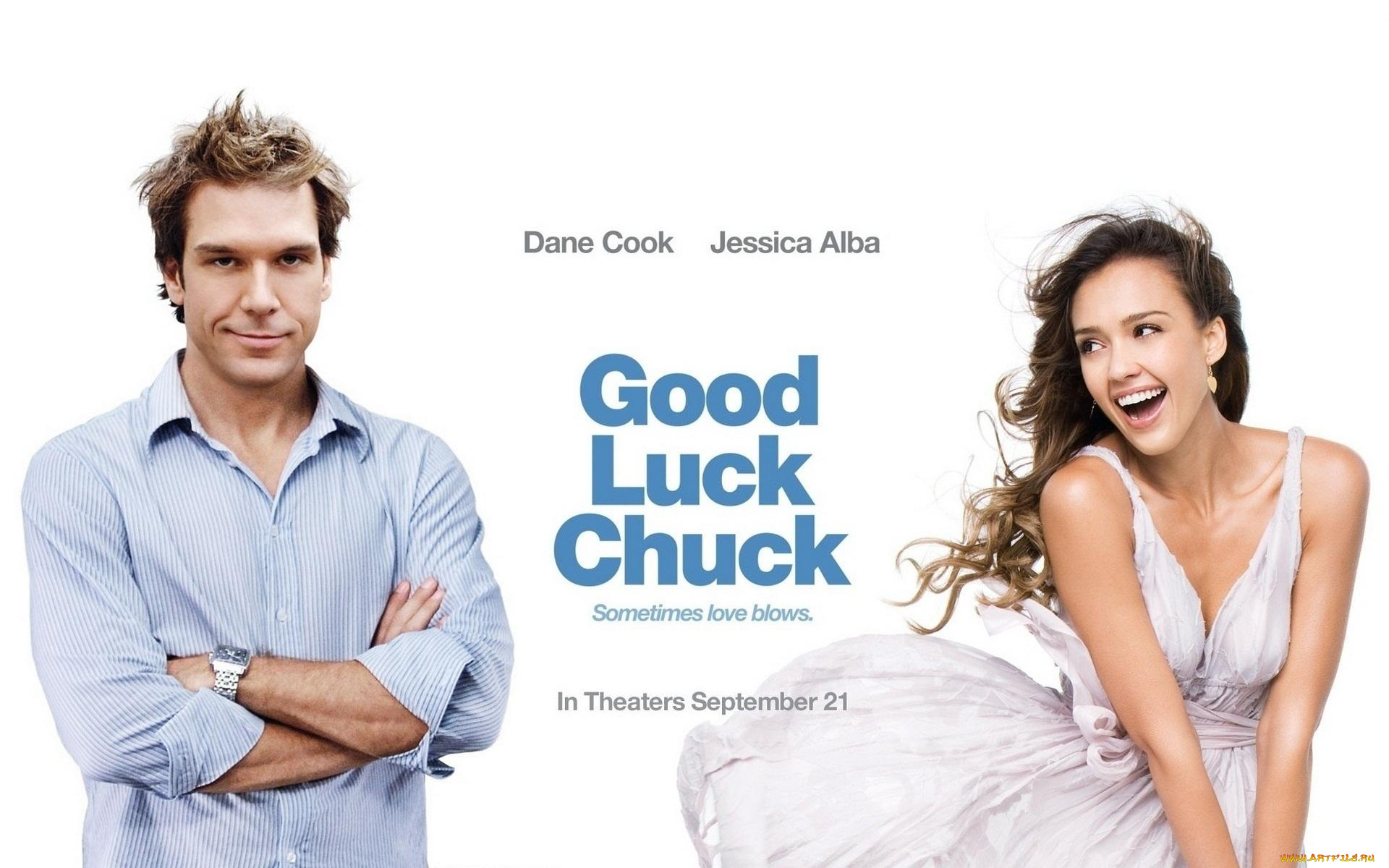 good, luck, chuck, кино, фильмы, dane, cook, jessica, alba