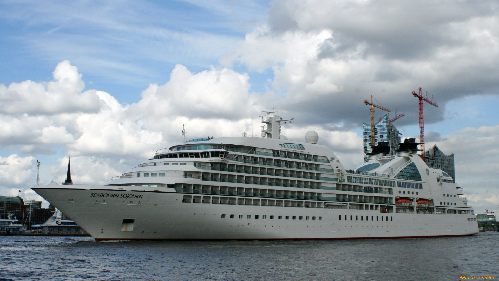 корабли, лайнеры, круиз, лайнер, море