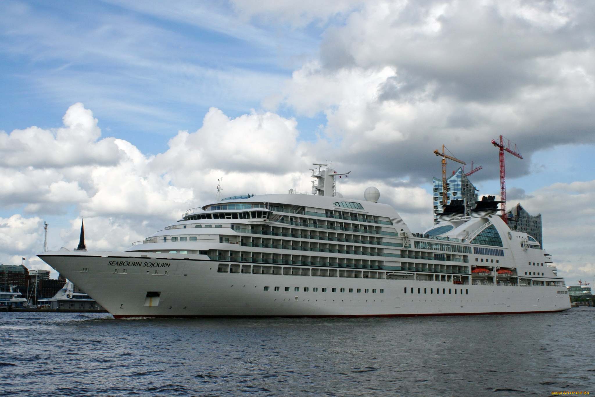 корабли, лайнеры, круиз, лайнер, море