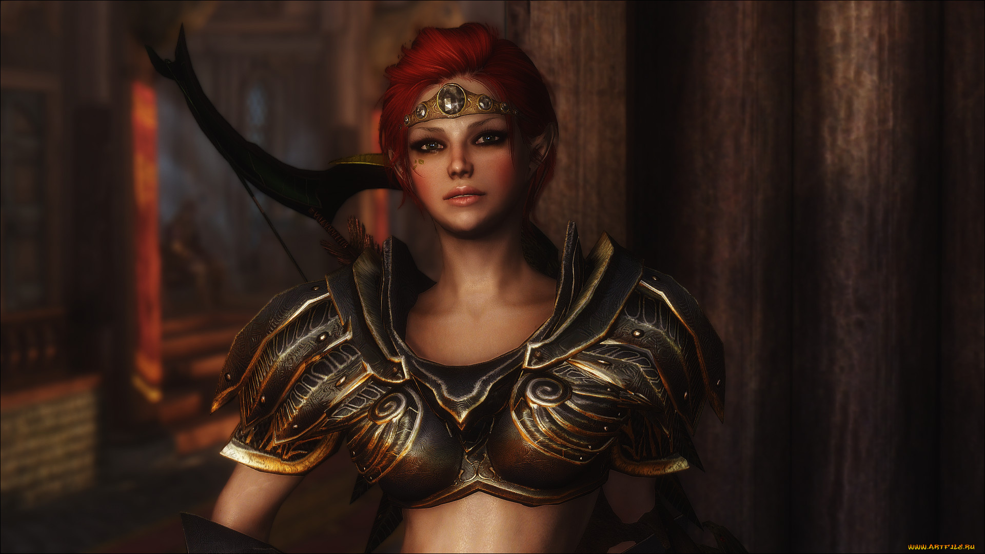 3д, графика, амазонки, , amazon, оружие, фон, взгляд, девушка, доспехи