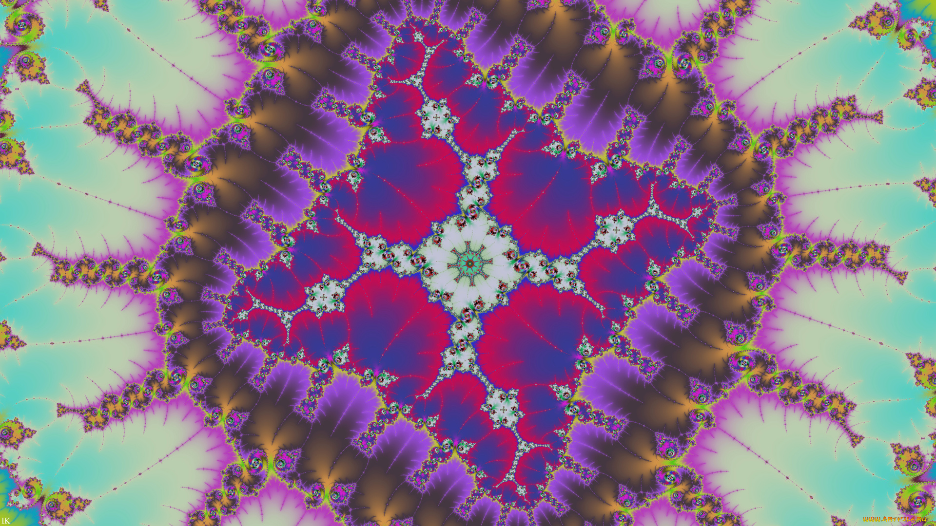 3д, графика, фракталы, , fractal, цвета, фон, узор