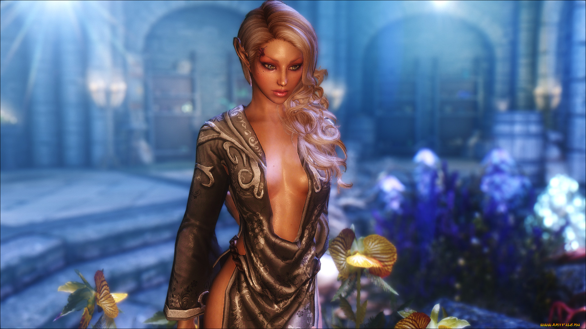 3д, графика, люди, , people, девушка, фон, взгляд