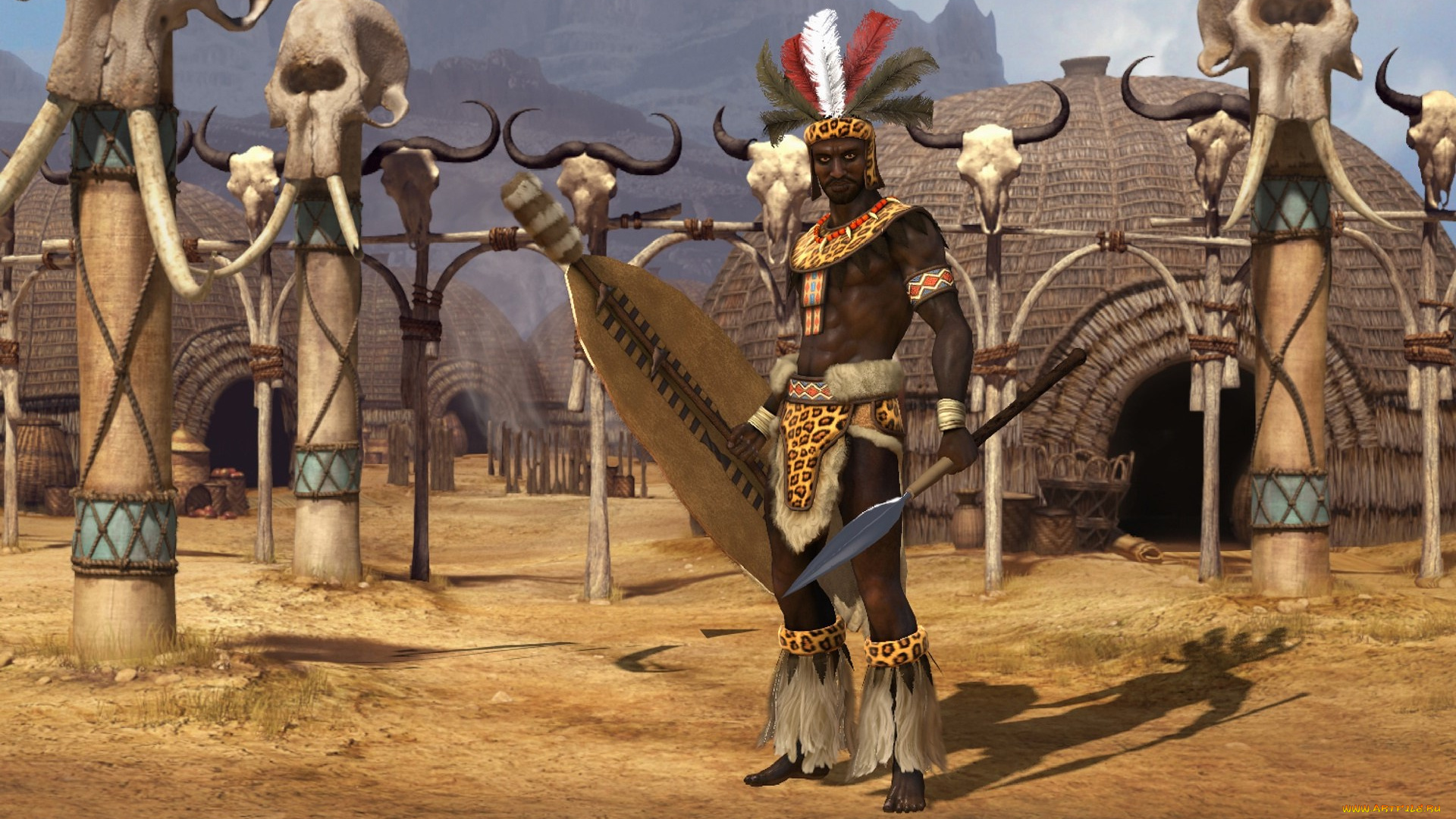 sid, meier`s, civilization, v, видео, игры, sid, meier`s, civilization, 5, zulus, shaka, of, the