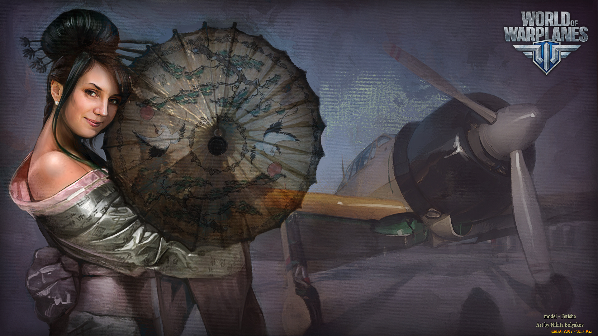 видео, игры, world, of, warplanes, игра, арт, девушка, модель, симулятор, онлайн, of, warplanes, world