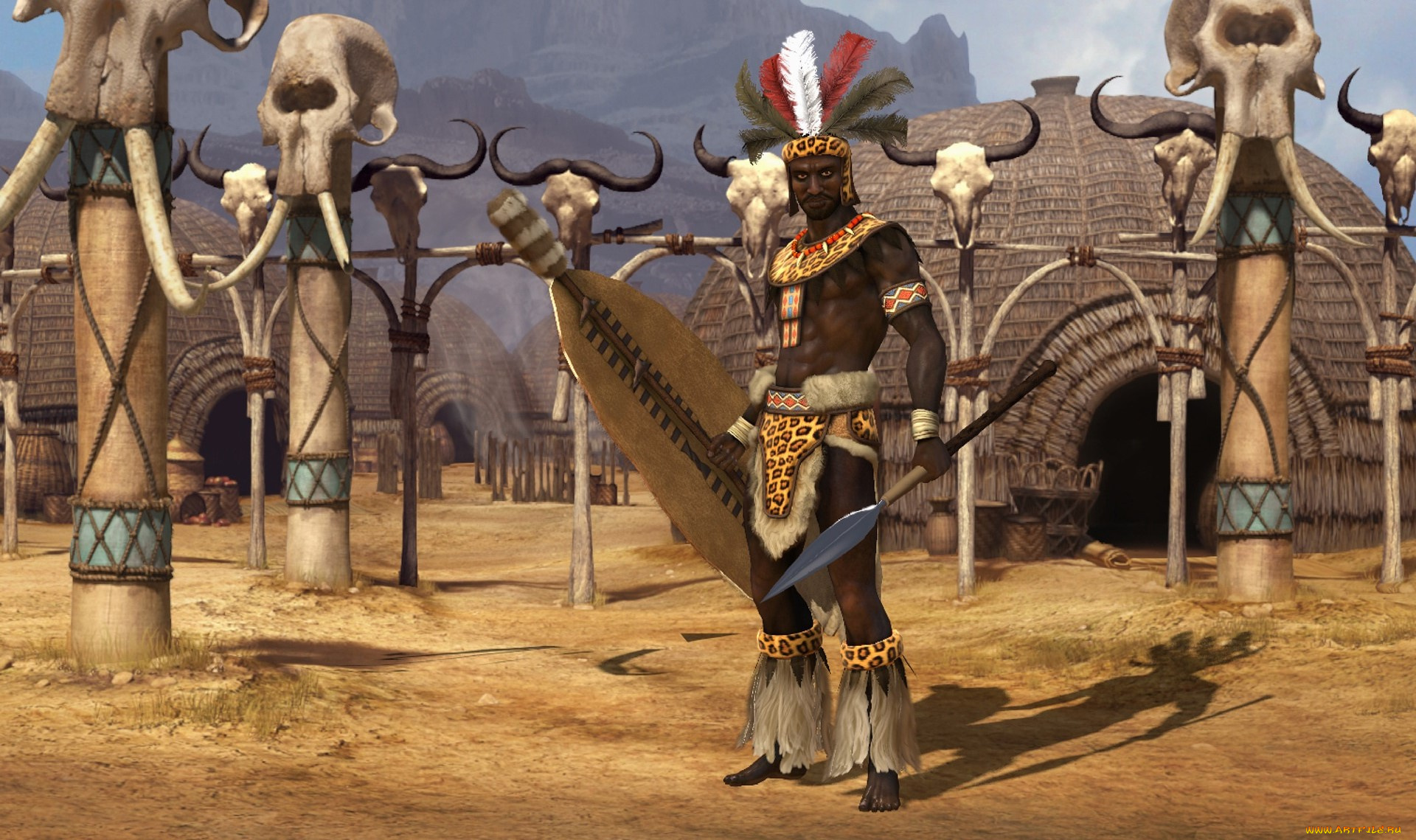 sid, meier`s, civilization, v, видео, игры, sid, meier`s, civilization, 5, zulus, shaka, of, the