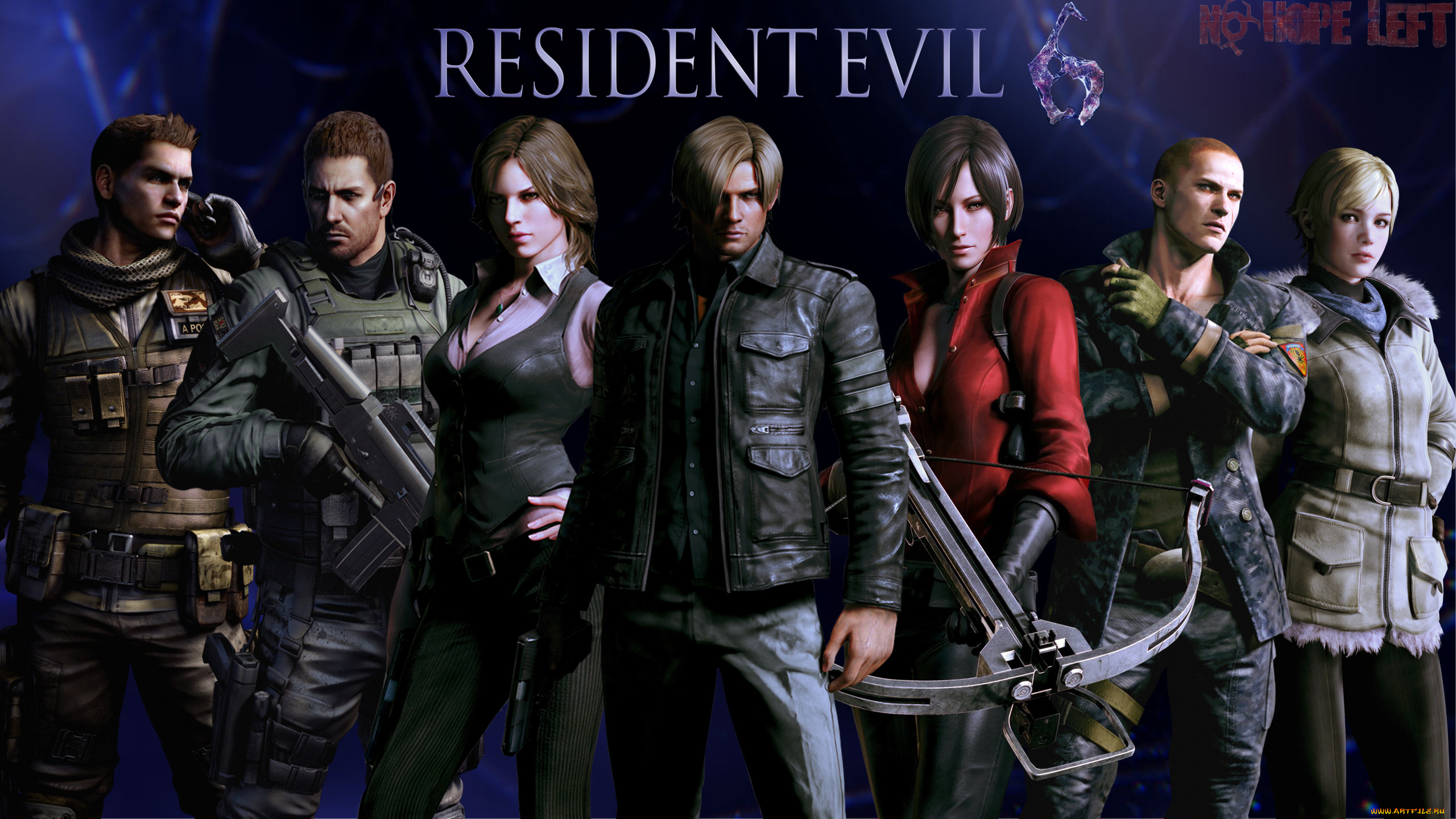 видео, игры, resident, evil, 6, resident, evil, 6, piers, nivans, ada, wong, sherry, birkin, helena, harper, jake, muller, chris, redfield, leon, scott, kennedy