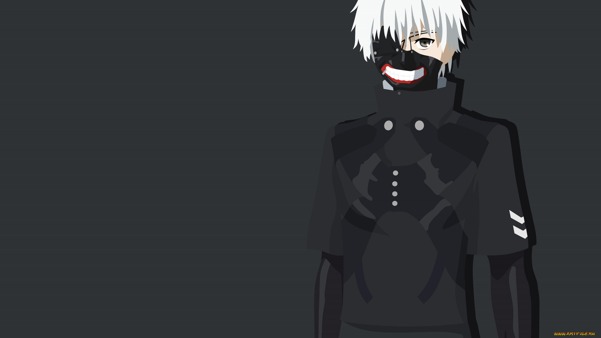 аниме, tokyo, ghoul, канеки, токийский, гуль, вектор, кен