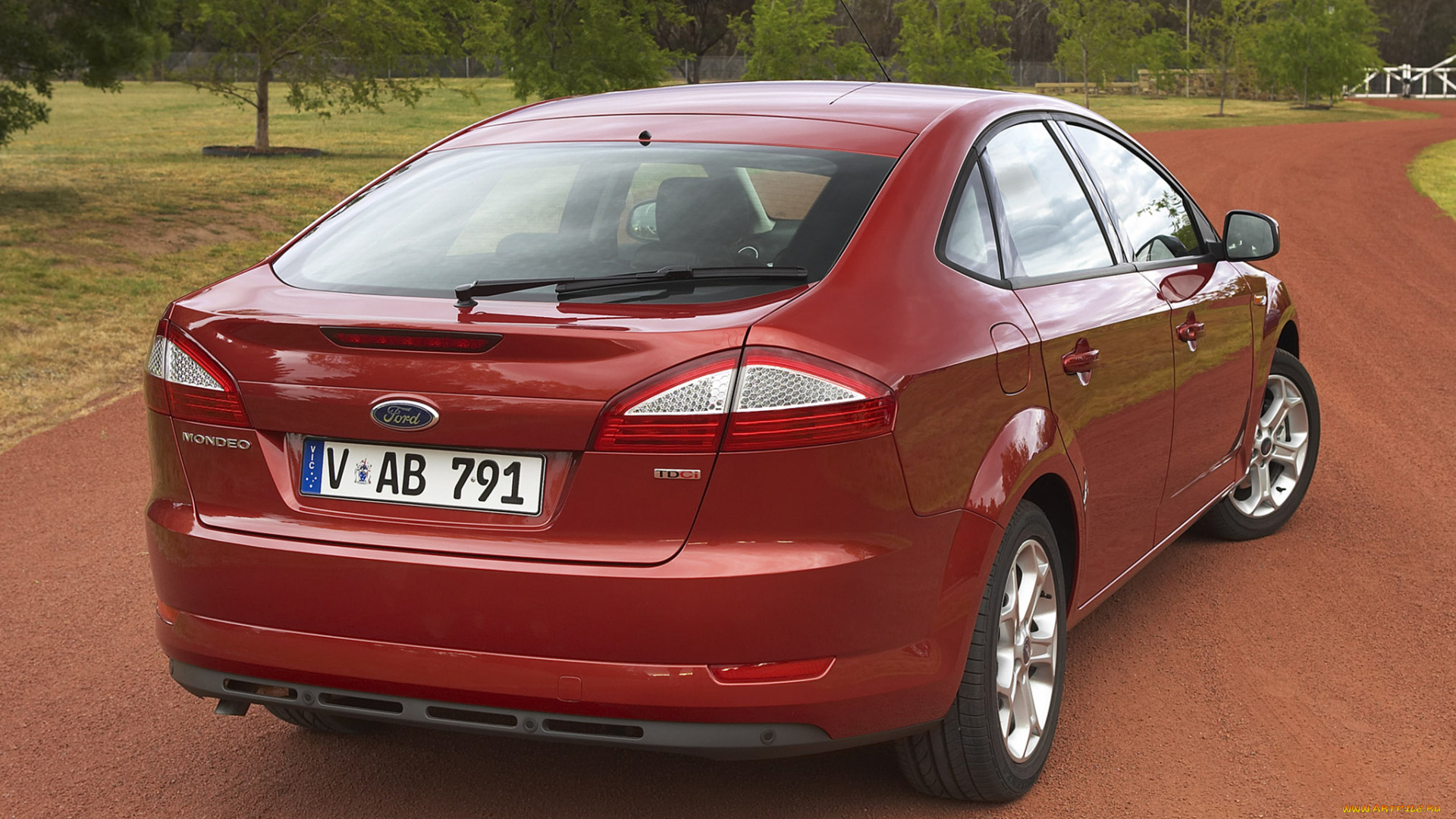 автомобили, ford, mondeo, hatchback, au-spec, красный