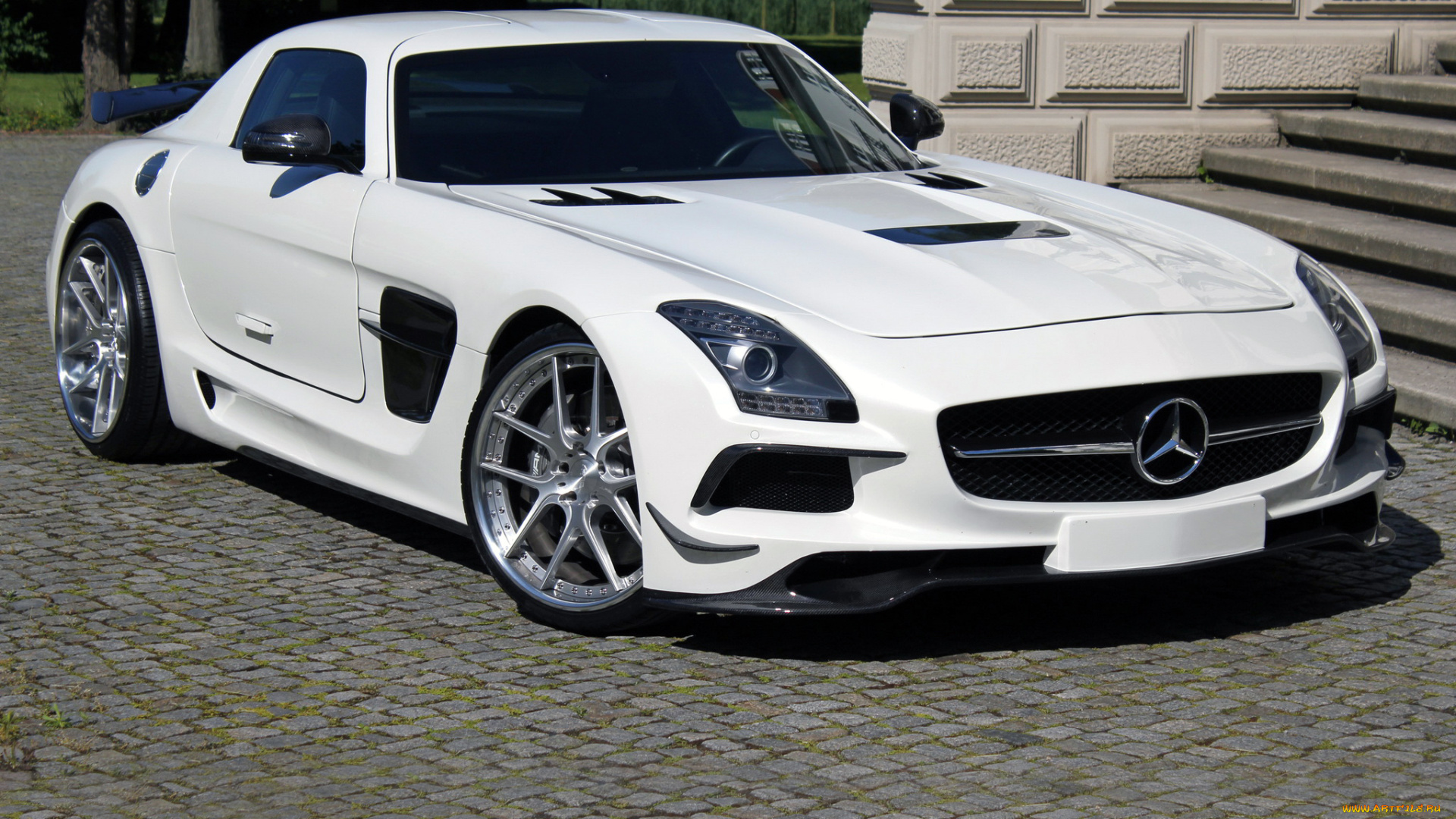 автомобили, mercedes-benz, sga, aerodynamics, sls, 63, amg, black, series, c197, 2014г