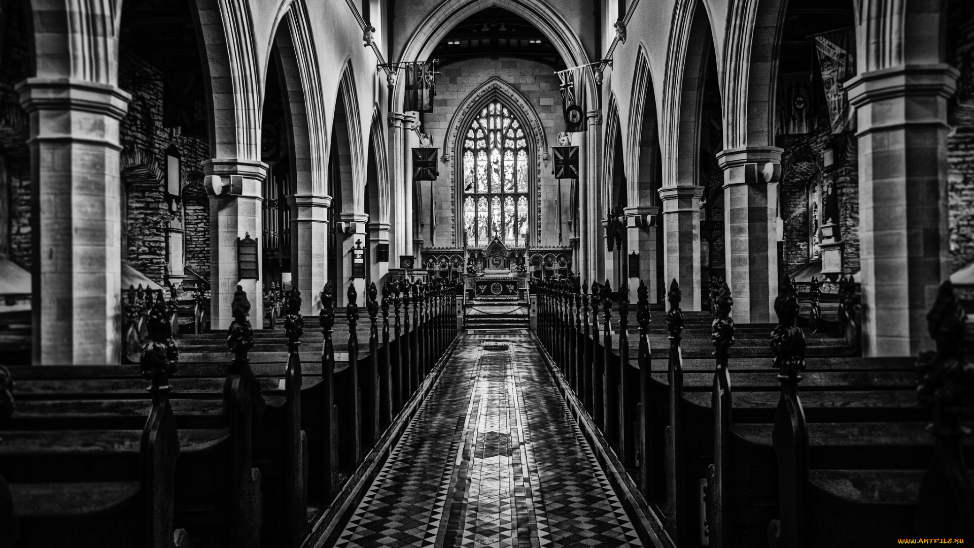 интерьер, убранство, , роспись, храма, потолок, церковь