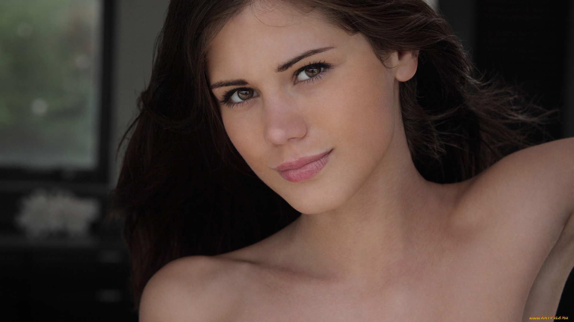 little, caprice, девушки, девушка, портрет, лицо, брюнетка, little, caprice, модель