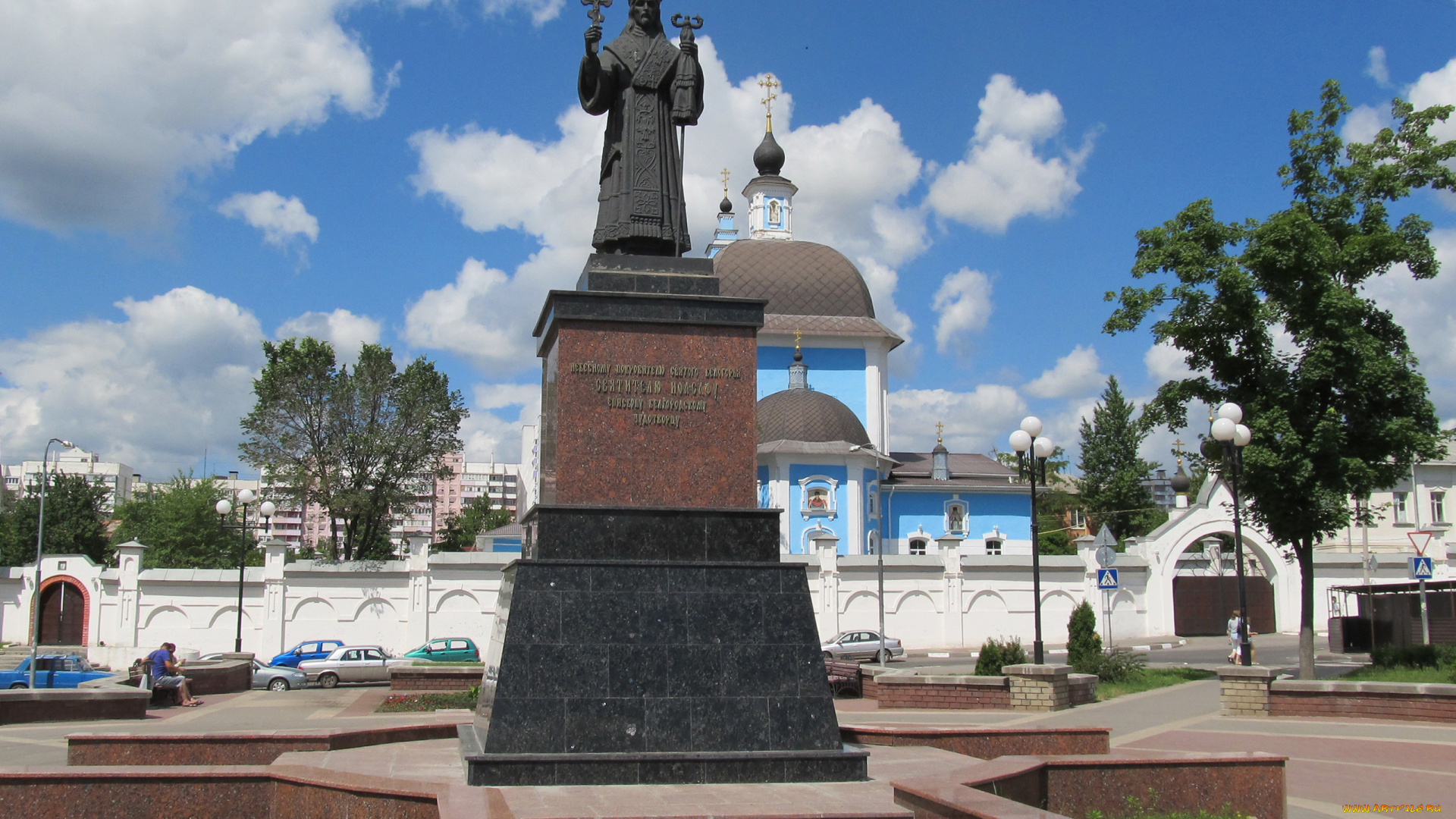 памятник, преподобному, иоасафу, города, -, памятники, , скульптуры, , арт-объекты, белгород, святой, духовный, покровитель