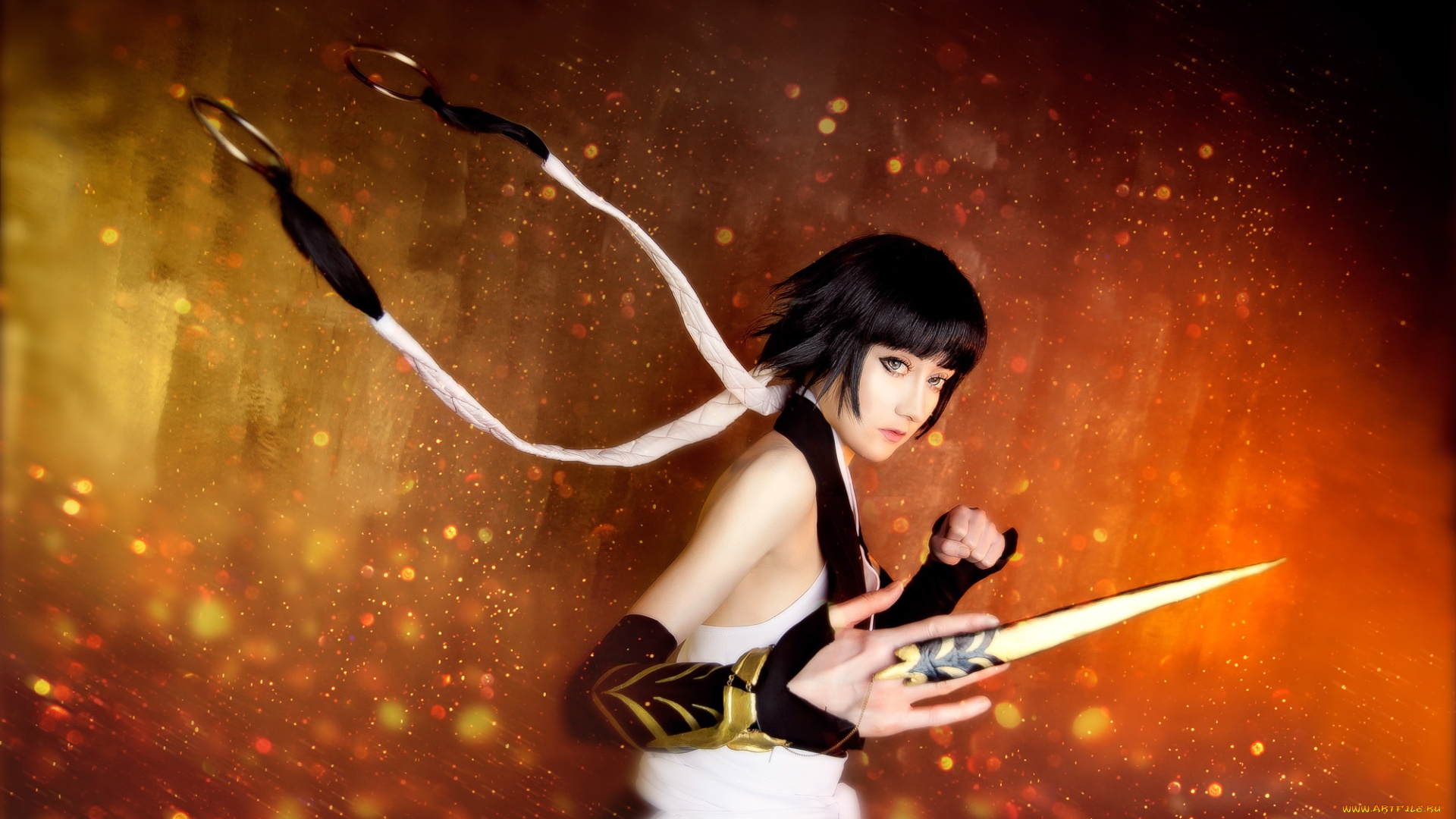 разное, cosplay, , косплей, капитан, жало, девушка, блич, арт