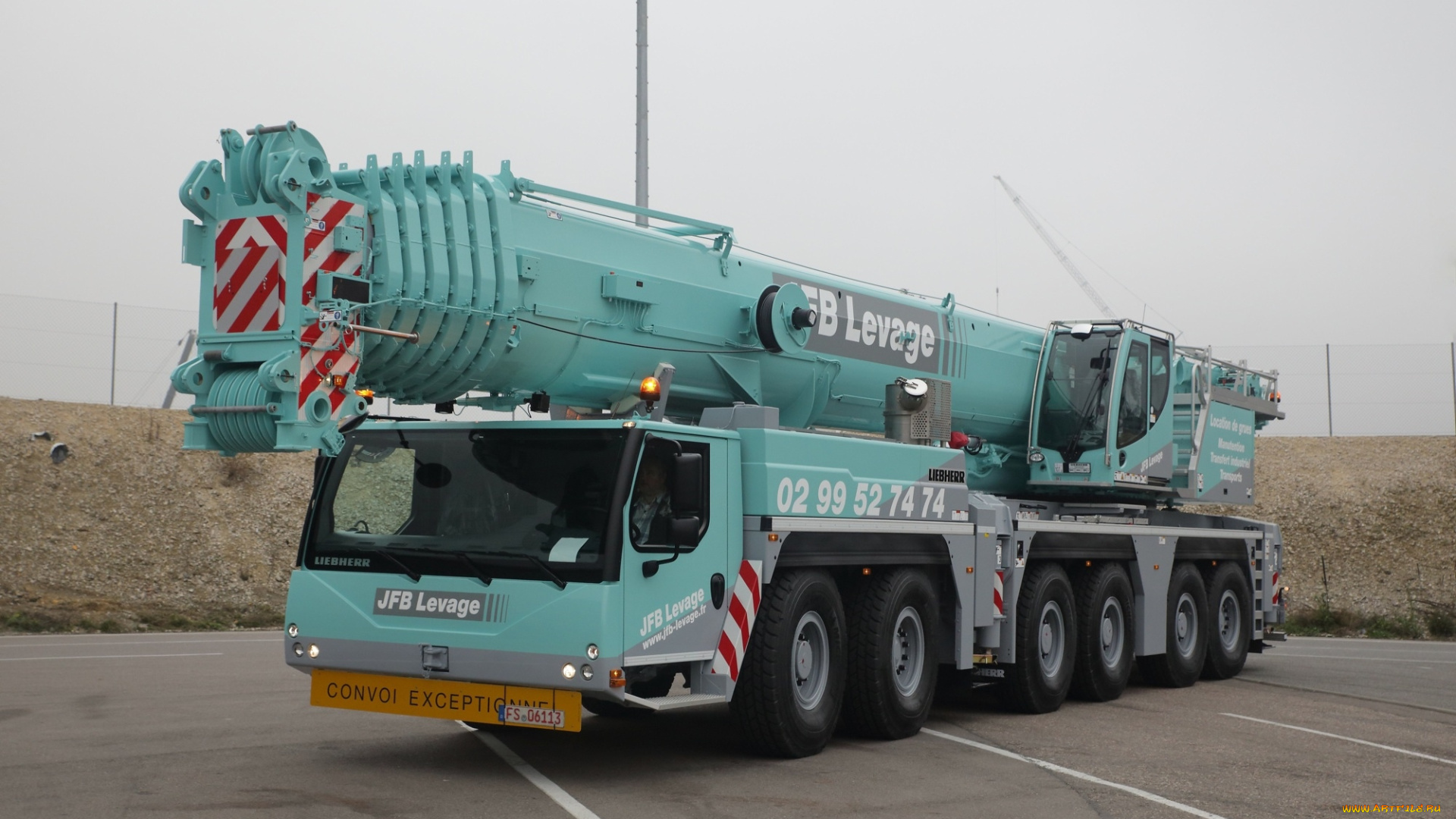 техника, краны, 1300-6-2, ltm, liebherr, 2013г